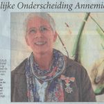 Koninklijke onderscheiding Annemiek Punt- Glaskunst en schilderkunst van Annemiek Punt in Ootmarsum