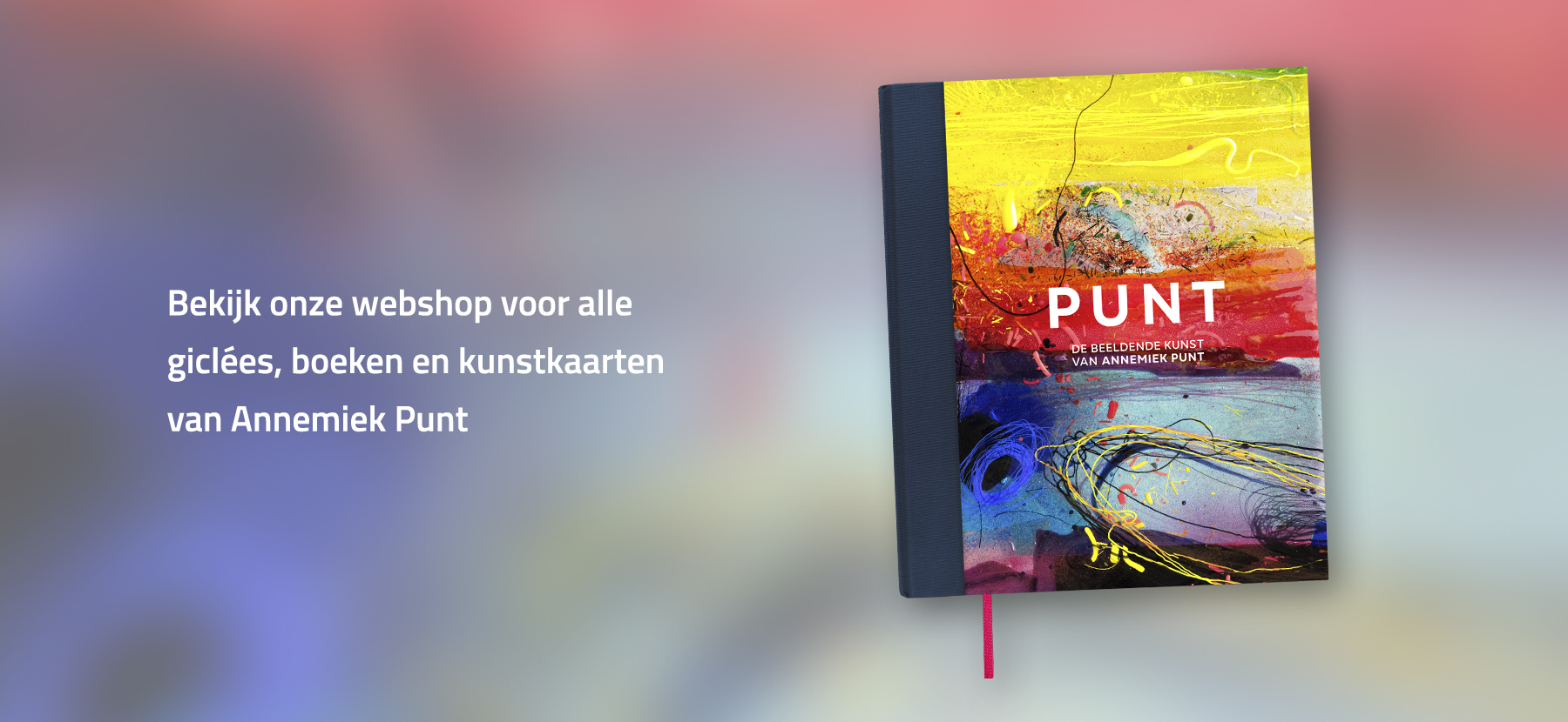 Webshop banner | Glaskunst Schilderkunst | Atelier Galerie Annemiek Punt